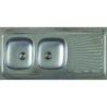 EVIER 120X60 A POS NIDABEIL SO