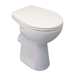 Cuvette sur pied indépendante 48 x 36.5 cm NF ULYSSE blanc