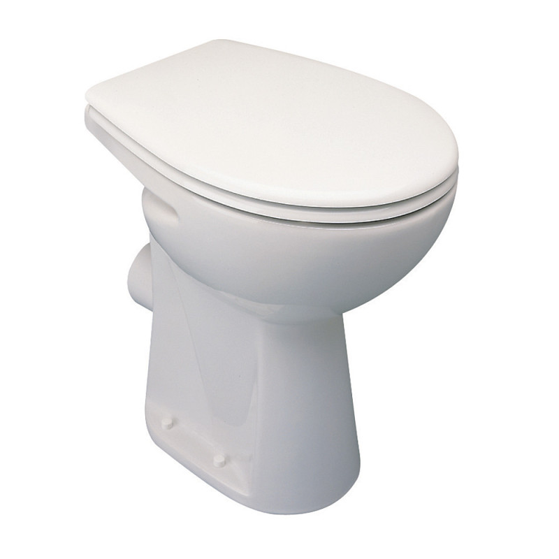 Cuvette sur pied indépendante 48 x 36.5 cm NF ULYSSE blanc