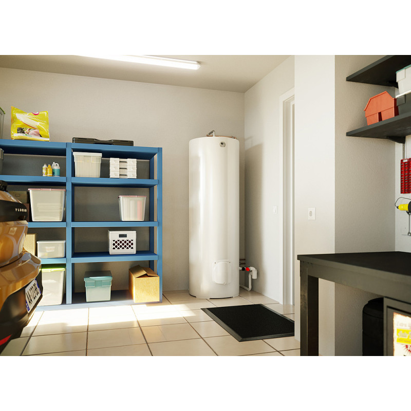 Chauffe-eau électrique Blindé 200L horizontal - THERMOR - 253023
