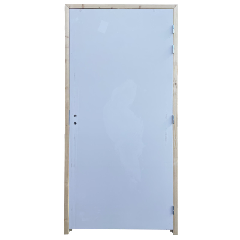 BLOC PORTE AME PLEINE BEC DE CANNE A CONDAMNATION 204X93X4 DROITE