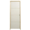 BLOC PORTE ALVEOLAIRE RAINURE 204X83X4 GAUCHE