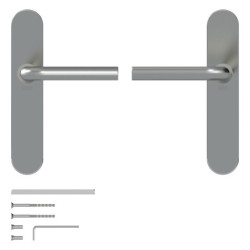 POIGNEE LINOX 493 PLAQ44 BEC DE CANNE