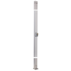 SERRURE APPLIQUE 2  POINTS 344 2M3 CYLINDRE BLANC