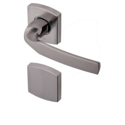 POIGNEE ARTIS PLATINE BEQUILLE ET ROSACE BEC DE CANNE