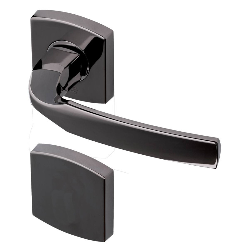 POIGNEE ARTIS DIAMANT NOIR BEQUILLE ET ROSACE BEC DE CANNE