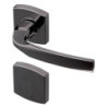 POIGNEE ARTIS DIAMANT NOIR BEQUILLE ET ROSACE BEC DE CANNE