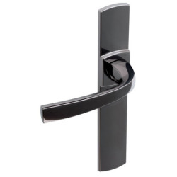 POIGNEE MUZE DIAMANT NOIR BEC DE CANNE PLAQUE