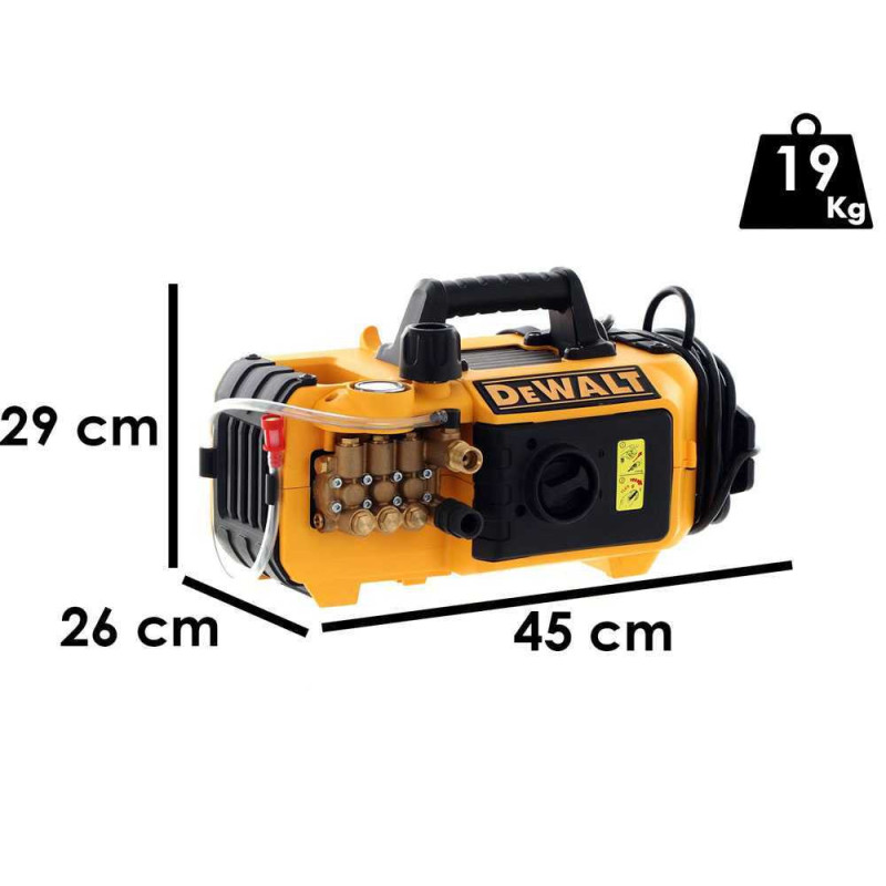 Nettoyeur haute-pression à moteur électrique DEWALT 180 BAR 510 L-H