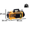 Nettoyeur haute-pression à moteur électrique DEWALT 180 BAR 510 L-H