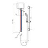 CEI 6 Mini-E électrique 5.7 KW+ Set de Douche - 1500-15916