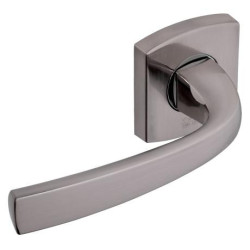POIGNEE MUZE PLATINE BEQUILLE ET ROSACE BEC DE CANNE