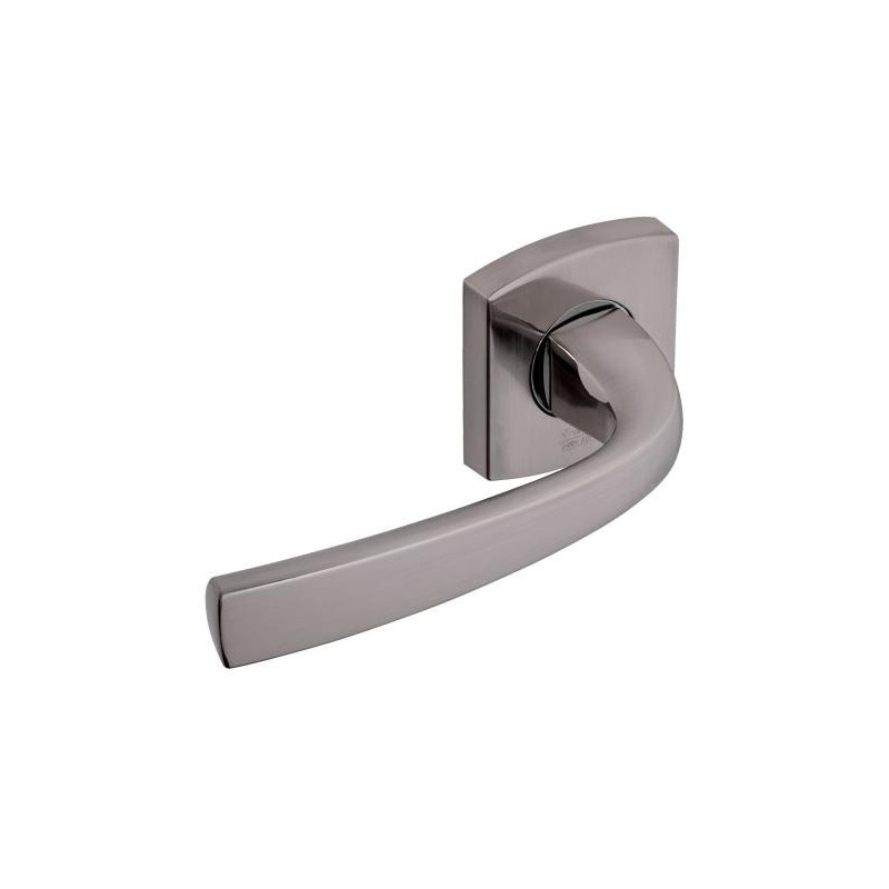 POIGNEE MUZE PLATINE BEQUILLE ET ROSACE BEC DE CANNE