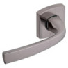 POIGNEE MUZE PLATINE BEQUILLE ET ROSACE BEC DE CANNE
