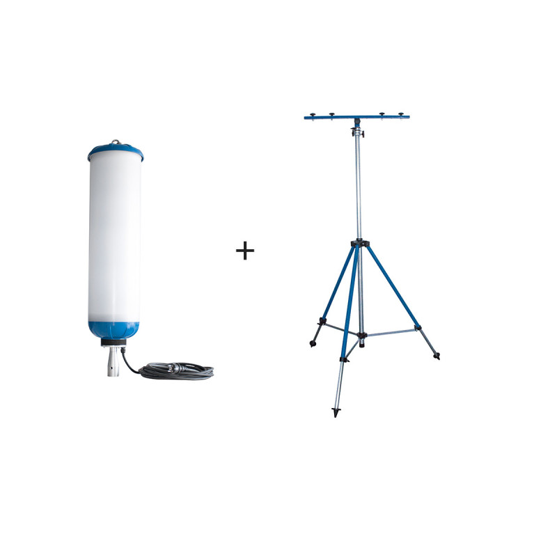 Projecteur LED à 360 degrés 500W avec trépied (1.30M à 4.60M) - 19862