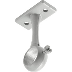 SUPPORT TRINGLE GRIS ALU D20X60