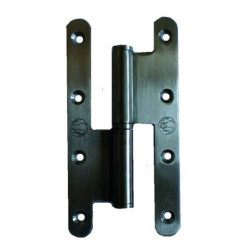 PAUMELLE BOUT ROND 140X55 DROITE INOX