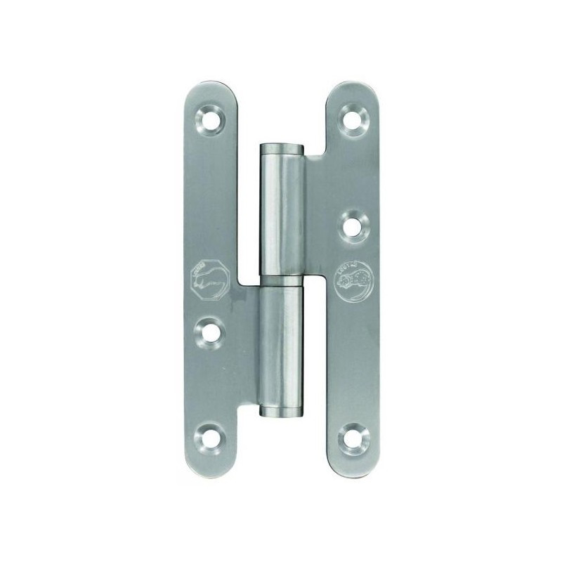 PAUMELLE BOUT ROND 140X55 GAUCHE INOX