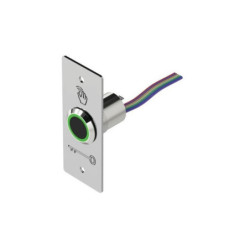 BOUTON POUSSOIR INOX LUM NO