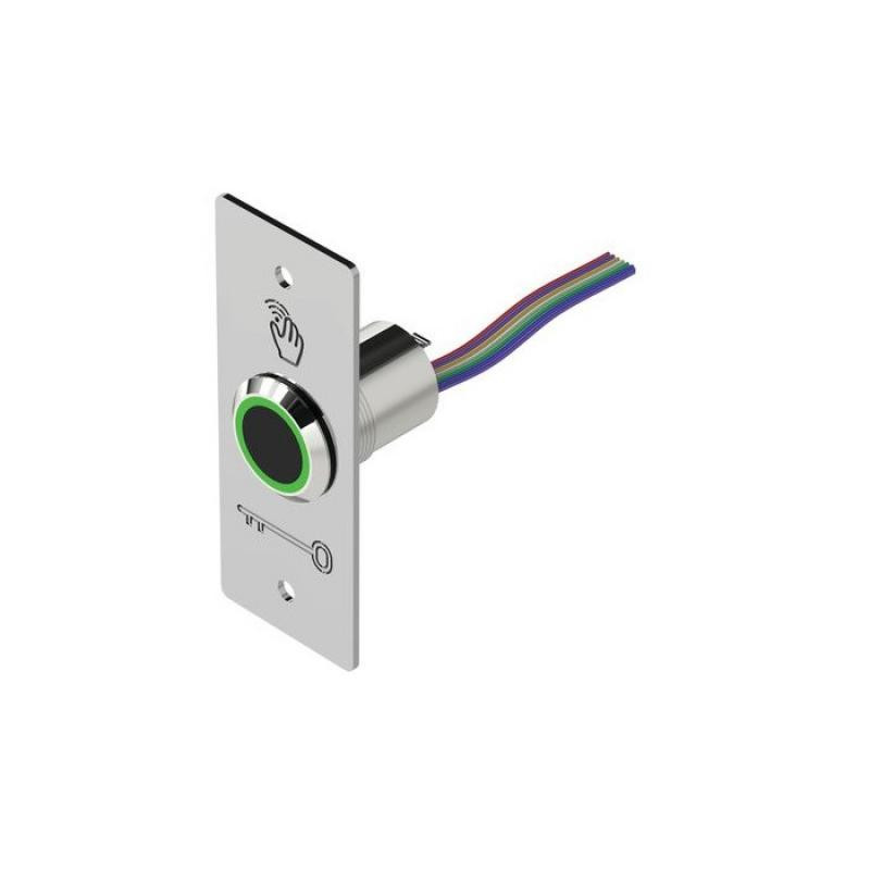 BOUTON POUSSOIR INOX LUM NO