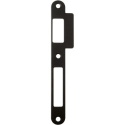 GACHE NOIR 2 EMPREINTES POUR SERRURE ENCASTREE