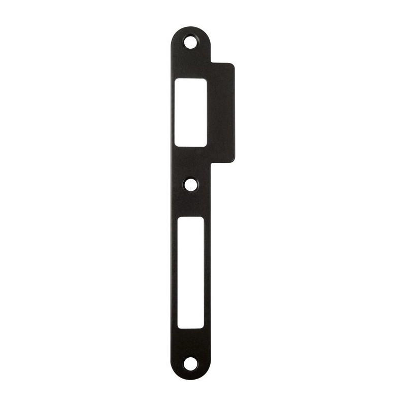 GACHE NOIR 2 EMPREINTES POUR SERRURE ENCASTREE