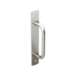 POIGNEE ACIER PLATINE 265MM