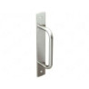 POIGNEE ACIER PLATINE 265MM
