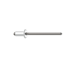 Rivets aveugles alu-acier tête plate 3 x 10 (boîte de 500) - 1433471