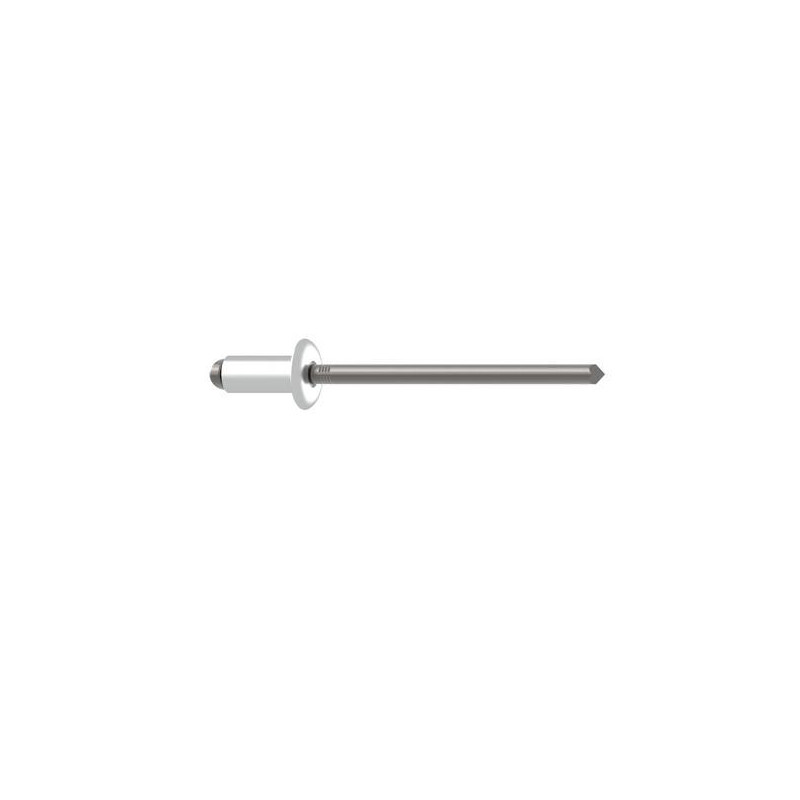 Rivets aveugles alu-acier tête plate 3 x 10 (boîte de 500) - 1433471