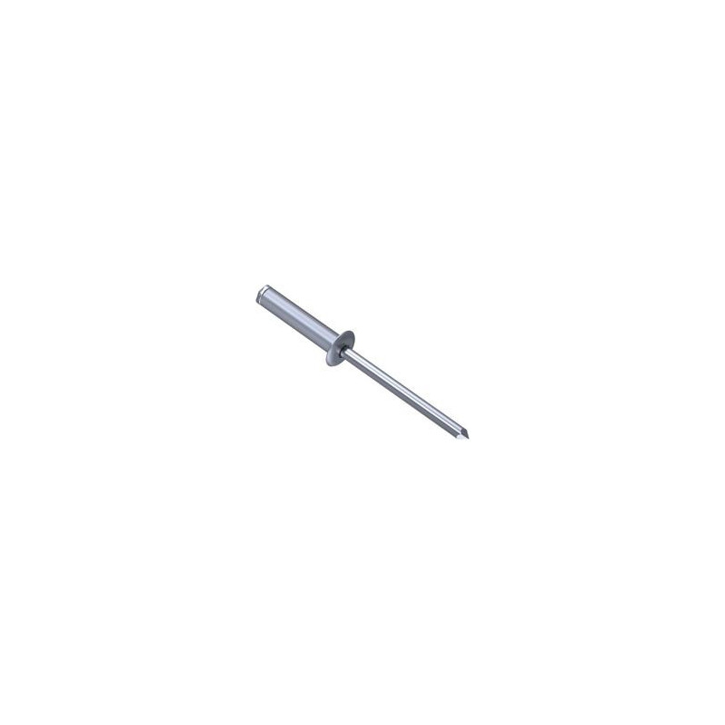 Rivets aveugles alu-acier tête plate 3 x 10 (boîte de 500) - 1433471