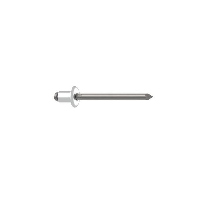 Rivets aveugles alu-acier tête plate 4.8 x 10 (boîte de 500) - 1433495