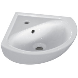 Lave-mains d'angle 34 x 34 x 44 cm NF ULYSSE - E899701