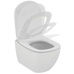 Pack cuvette suspendue AquaBlade® NF avec abattant TESI - T354601