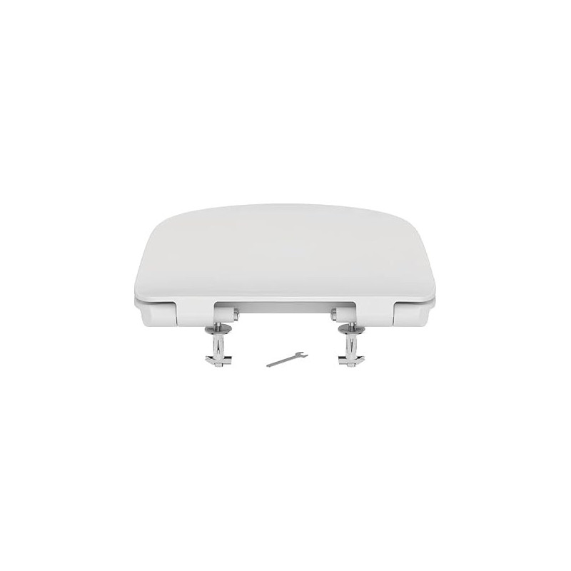 Abattant de toilette ultra plat frein de chite (softclose) blanc - T352701