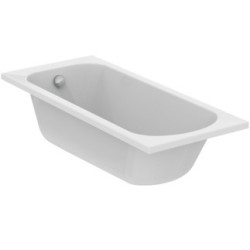 Baignoire rectangle 160 x 70 cm ULYSSE blanc - P004501