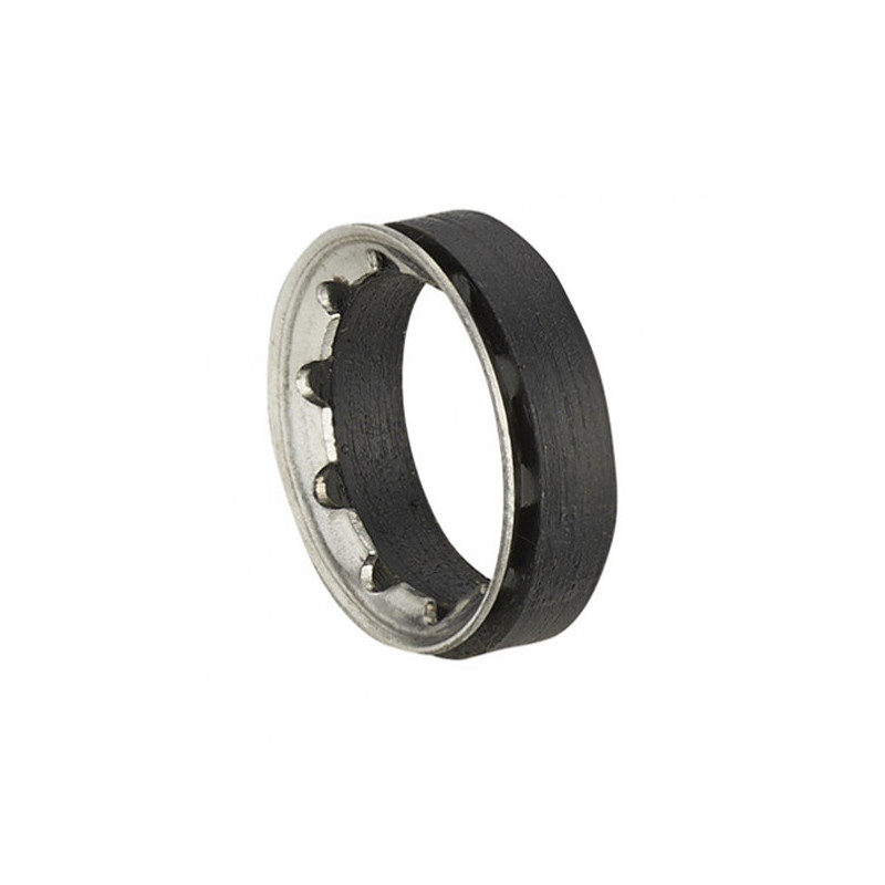 Joint mixte 15 x 21 - Bague inox et joint caoutchouc - Diamètre 12 mm - sac de 5 - 8815-12S5
