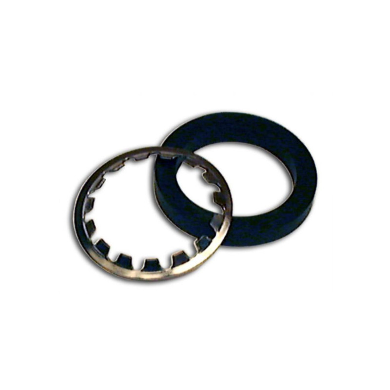 Joint mixte 15 x 21 - Bague inox et joint caoutchouc - Diamètre 14 mm - Sac de 5 - 8815-14S5 
