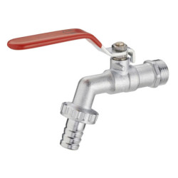 Robinet à sphère raccord au nez mâle 15x21 - 1-2 3-4 1-4T - arrosage - 2155-1520ET