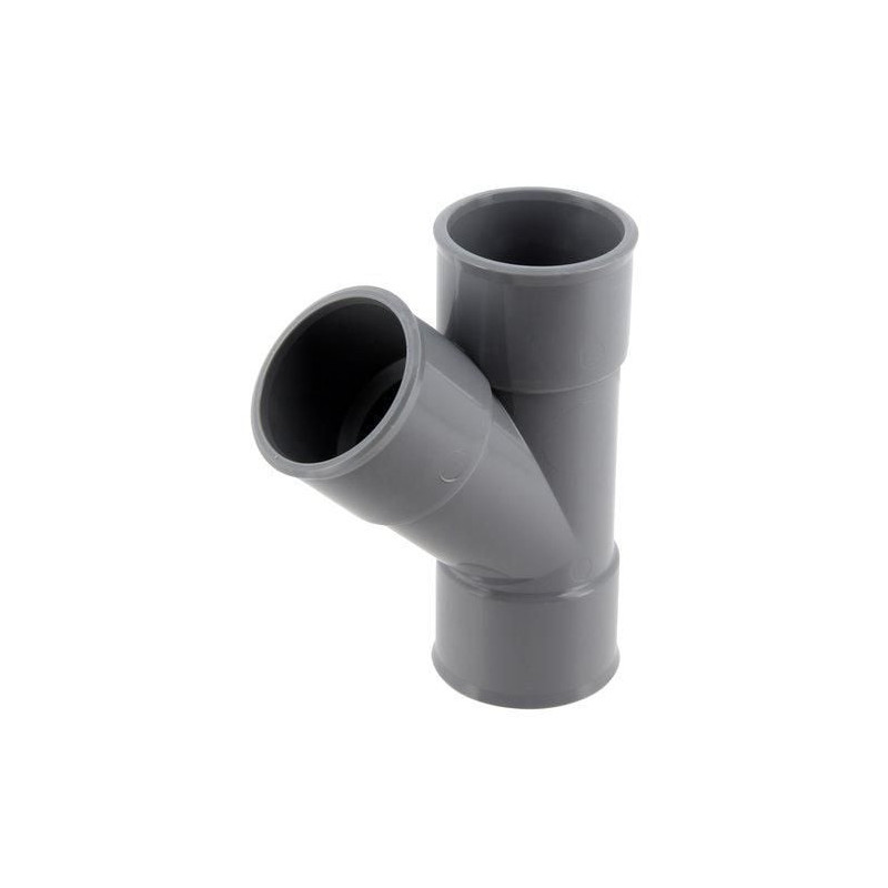 Culotte femelle femelle 45° simple diamètre 32mm - UBF144