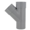 Culotte mâle femelle 45° simple diamètre 80mm - BR14