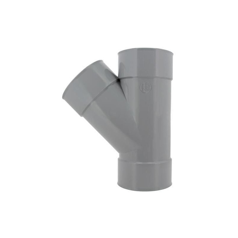 Culotte femelle femelle 45° simple diamètre 125mm - UBX144