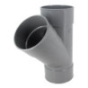 Culotte femelle femelle 45° simple diamètre 125mm - UBX144