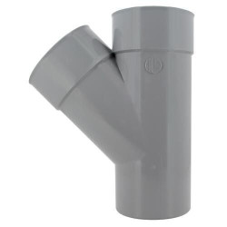 Culotte mâle femelle 45° simple diamètre 125mm - BX14