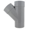 Culotte mâle femelle 45° simple diamètre 125mm - BX14