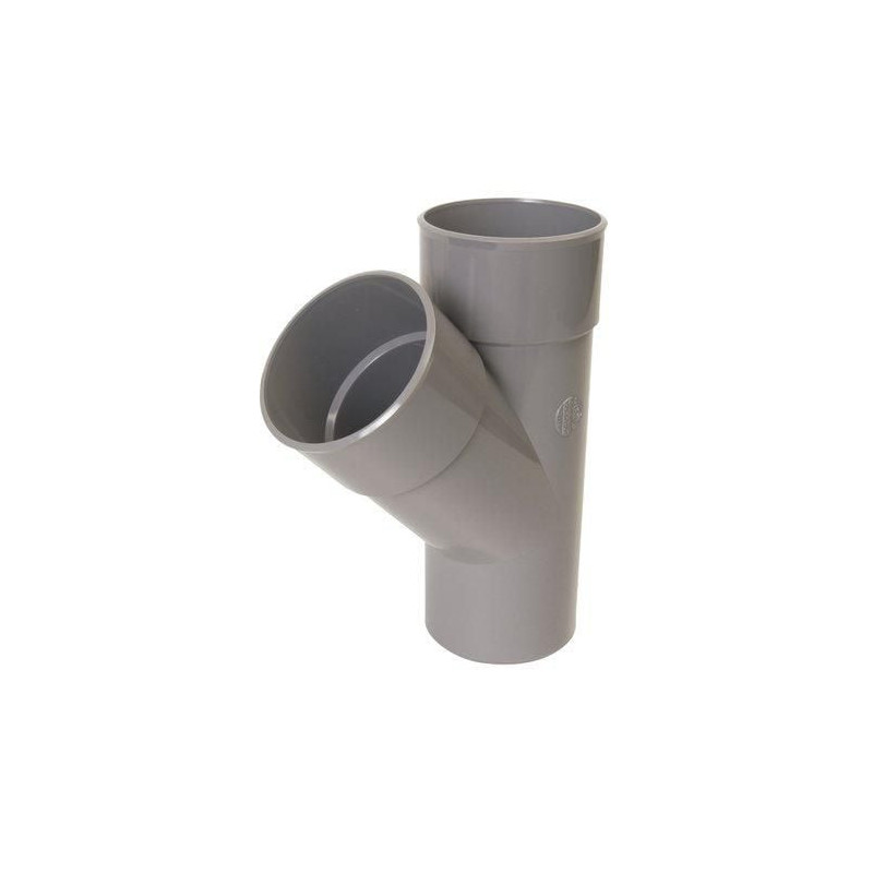 Culotte mâle femelle 45° simple diamètre 125mm - BX14