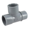 Té pied de biche mâle femelle 87°30 simple diamètre 32mm - UTF188MF