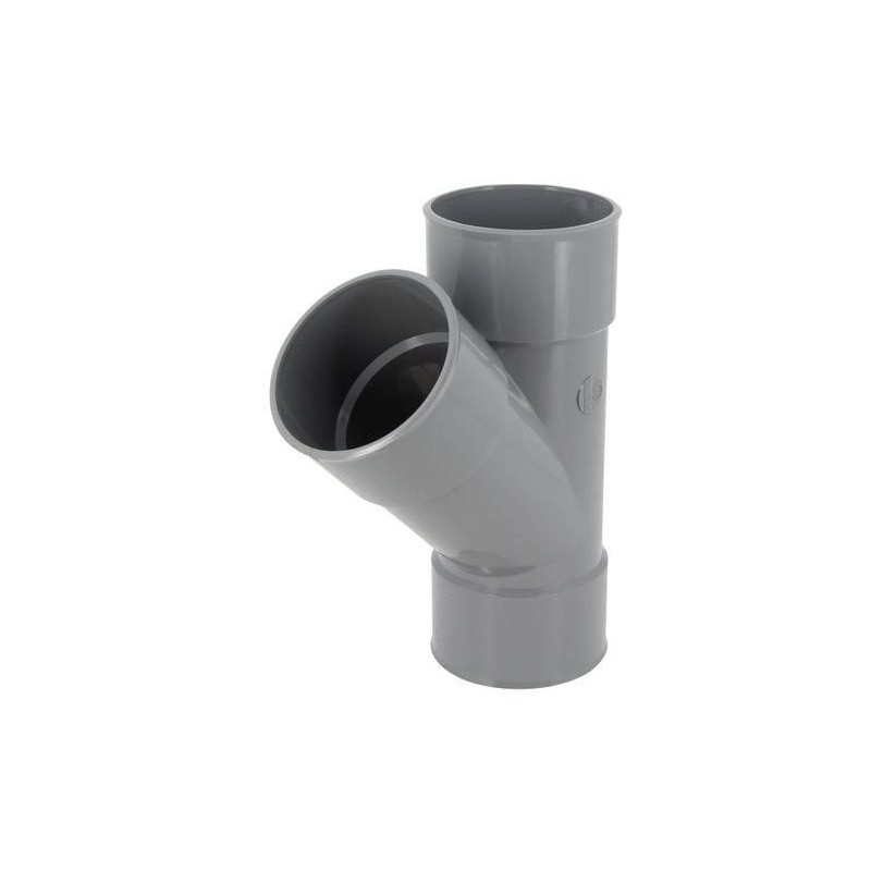Culotte femelle femelle 45° simple diamètre 80mm - UBR144
