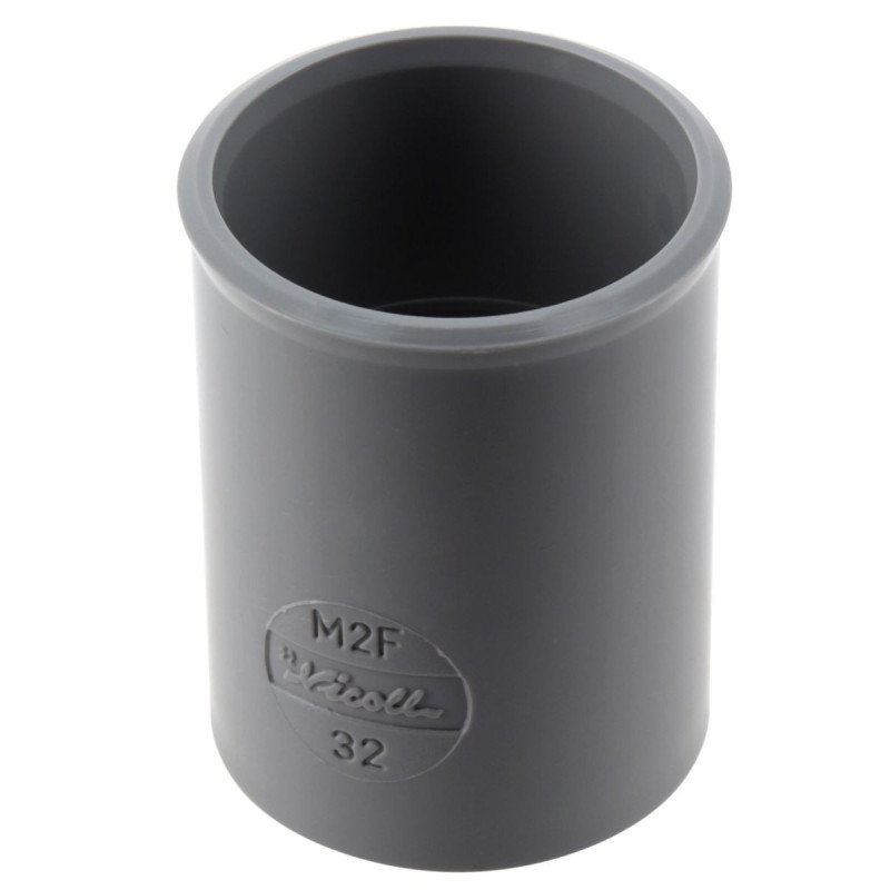Manchon femelle femelle diamètre 32mm - M2F