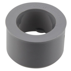 Réduction mâle femelle incorporée diamètre 50-32mm gris - UIJF